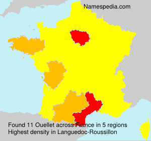 Surname Ouellet in France Surname Ouellet in France