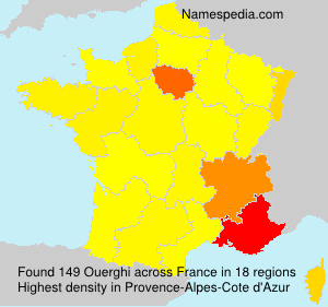 Surname Ouerghi in France Surname Ouerghi in France