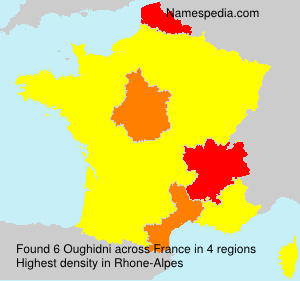 Surname Oughidni in France Surname Oughidni in France