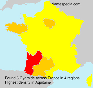 Surname Oyarbide in France