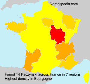 Surname Paczynski in France Surname Paczynski in France