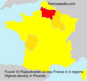 Surname Pajaczkowski in France Surname Pajaczkowski in France