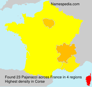 Surname Pajanacci in France Surname Pajanacci in France