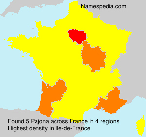 Surname Pajona in France Surname Pajona in France