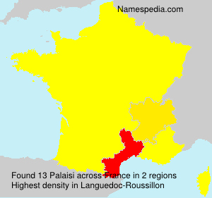 Surname Palaisi in France Surname Palaisi in France
