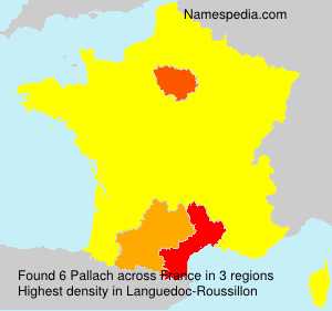 Surname Pallach in France