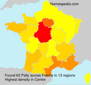 Surname Pally in France Surname Pally in France