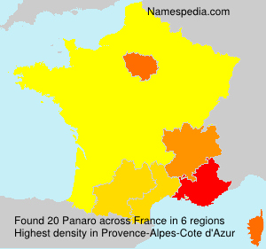 Surname Panaro in France Surname Panaro in France