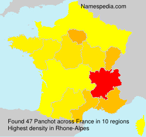Surname Panchot in France Surname Panchot in France