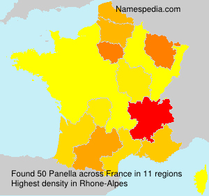 Surname Panella in France Surname Panella in France