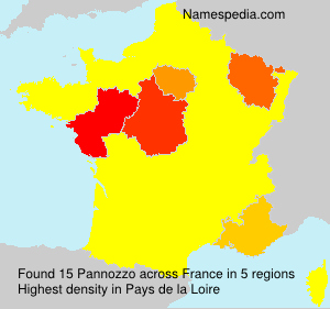 Surname Pannozzo in France Surname Pannozzo in France