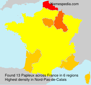 Surname Papleux in France Surname Papleux in France