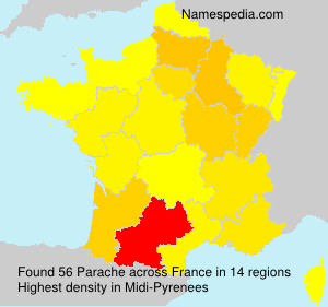 Surname Parache in France Surname Parache in France