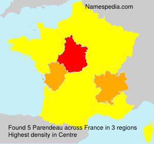Surname Parendeau in France Surname Parendeau in France