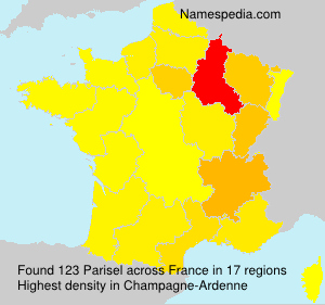 Surname Parisel in France Surname Parisel in France