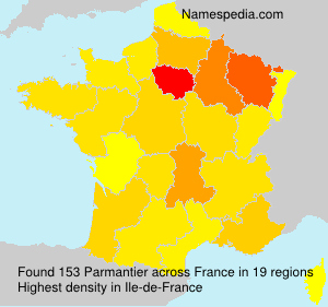 Surname Parmantier in France Surname Parmantier in France