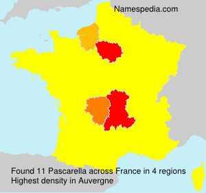 Surname Pascarella in France Surname Pascarella in France