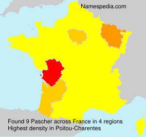 Surname Pascher in France Surname Pascher in France