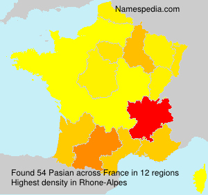 Surname Pasian in France Surname Pasian in France