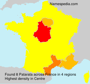 Surname Patarata in France Surname Patarata in France