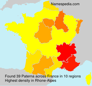 Surname Paterna in France Surname Paterna in France