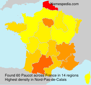 Surname Paucot in France Surname Paucot in France