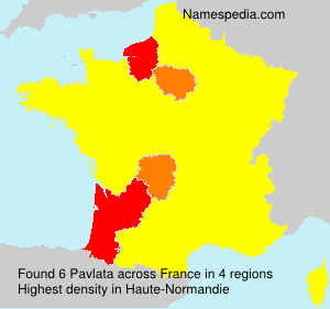 Surname Pavlata in France Surname Pavlata in France