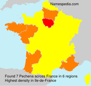 Surname Pechena in France Surname Pechena in France