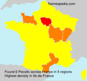 Surname Pecollo in France Surname Pecollo in France