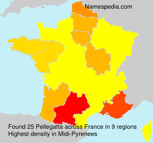 Surname Pellegatta in France Surname Pellegatta in France