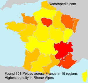 Surname Peloso in France Surname Peloso in France