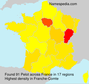 Surname Pelot in France