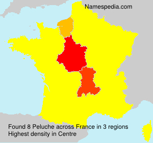 Surname Peluche in France Surname Peluche in France