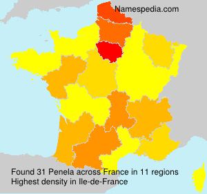 Surname Penela in France Surname Penela in France