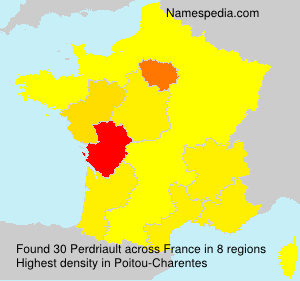 Surname Perdriault in France Surname Perdriault in France