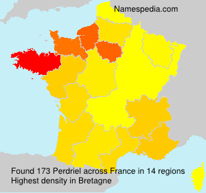 Surname Perdriel in France Surname Perdriel in France