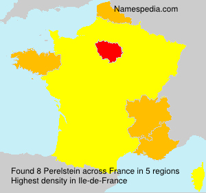 Surname Perelstein in France Surname Perelstein in France