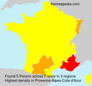 Surname Pereno in France Surname Pereno in France