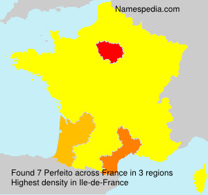 Surname Perfeito in France Surname Perfeito in France