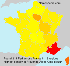 Surname Peri in France Surname Peri in France