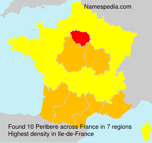 Surname Peribere in France Surname Peribere in France
