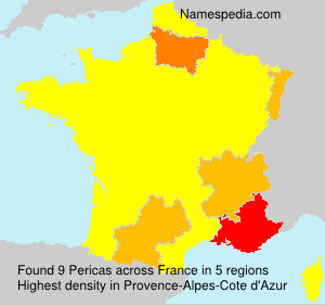 Surname Pericas in France Surname Pericas in France