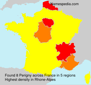 Surname Perigny in France Surname Perigny in France