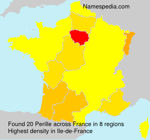 Surname Perille in France Surname Perille in France