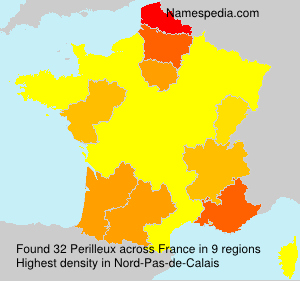 Surname Perilleux in France Surname Perilleux in France