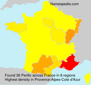 Surname Perillo in France Surname Perillo in France