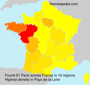 Surname Perio in France Surname Perio in France