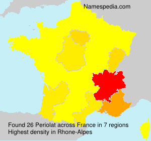 Surname Periolat in France Surname Periolat in France