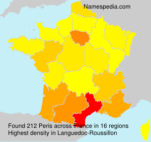 Surname Peris in France Surname Peris in France