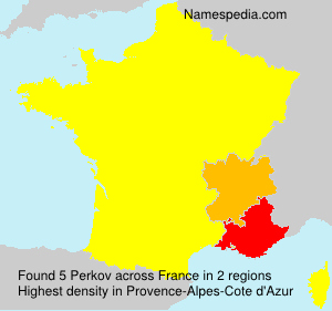 Surname Perkov in France Surname Perkov in France